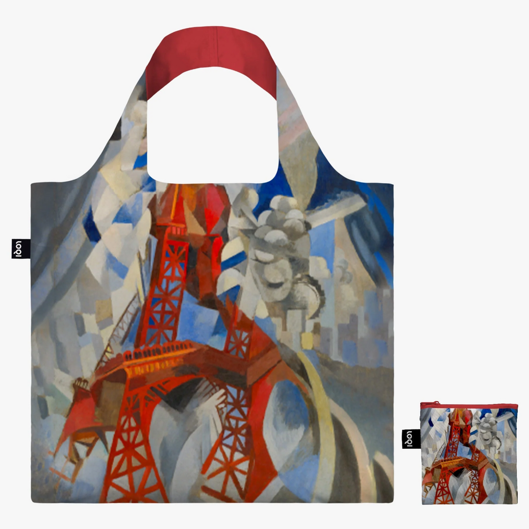 ROBERT DELAUNAY Red Eiffel Tower - Sac Loqi