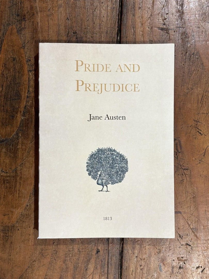 Pride and Prejudice, Libri Muti - Slow Design