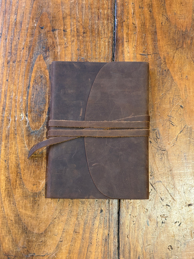 Carnet A5 Cuir Gras - Amarcord