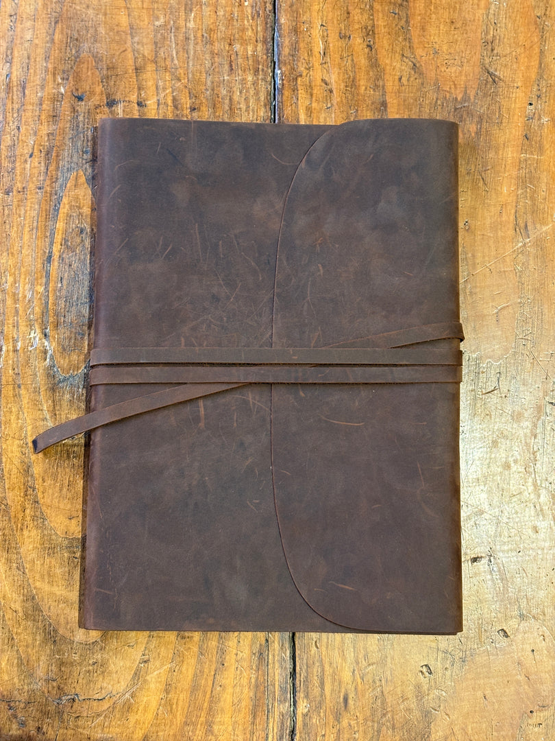 Carnet A4 Cuir Gras - Amarcord