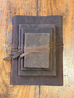 Chargez l&#39;image dans le visionneur de galerie, Carnet Cuir Gras Amarcord
