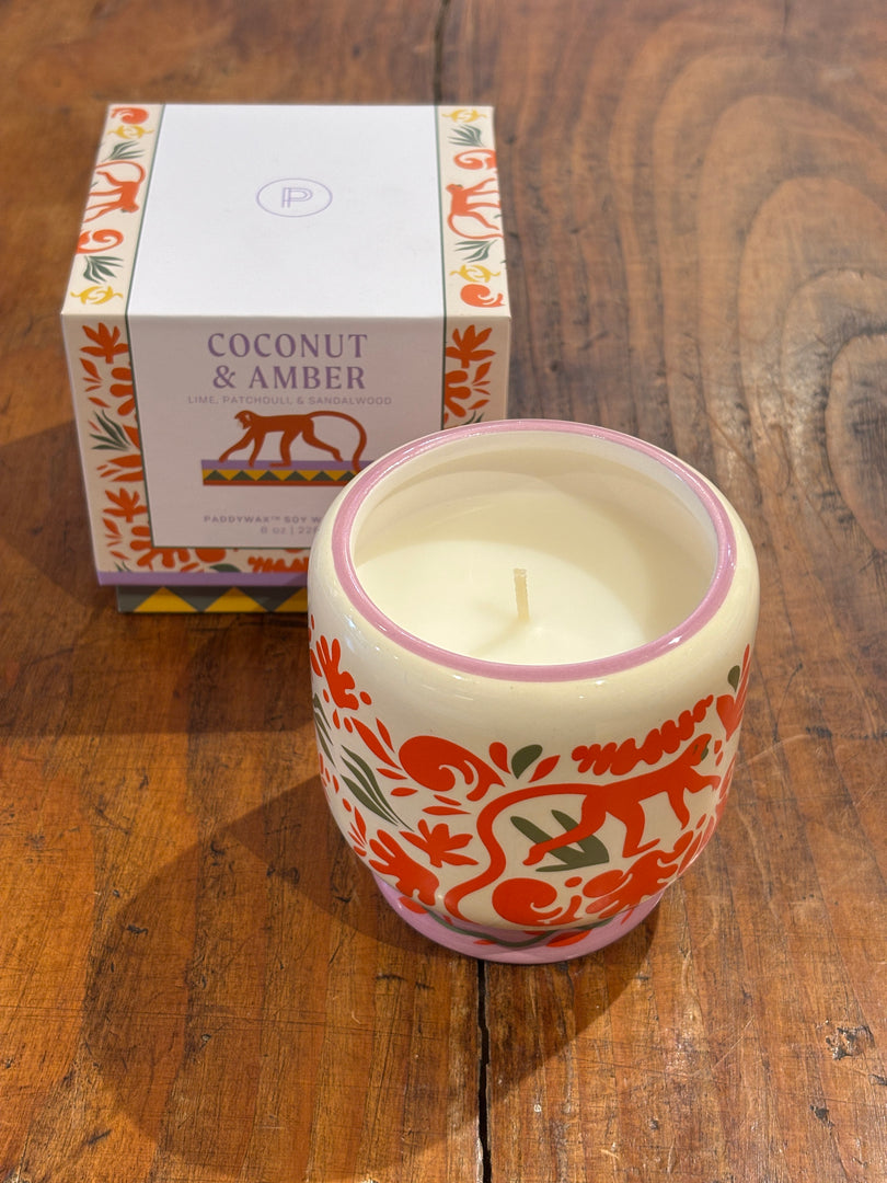 Bougie A Dopo Coconut & Amber - Paddywax