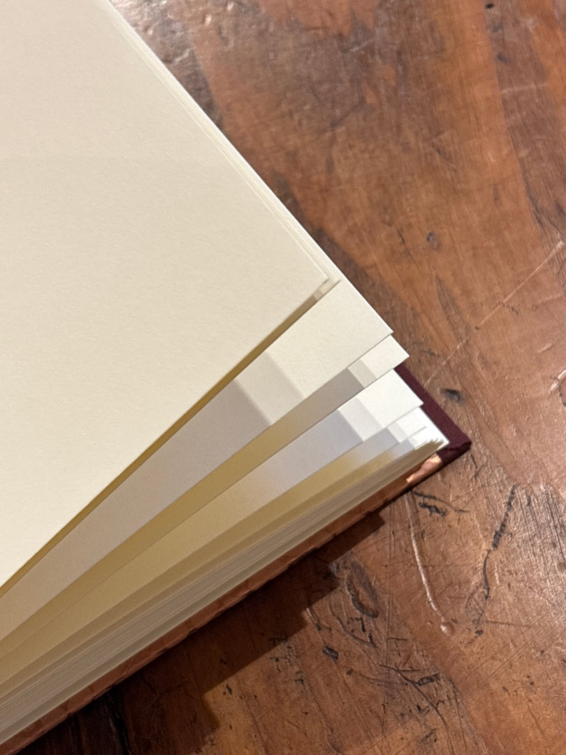 Empreinte Or/Rouge - Petit Album Photo Trait