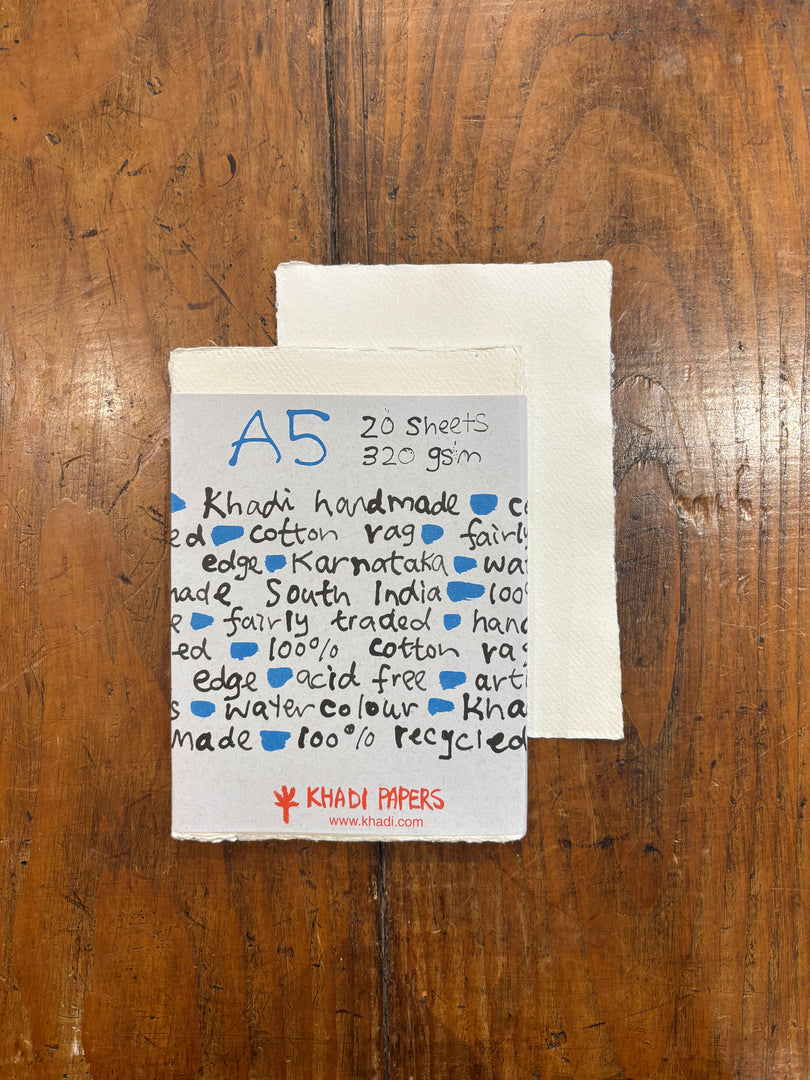 Lot Feuille A5 320gr - Khadi Papers