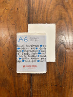 Chargez l'image dans le visionneur de galerie, Lot Feuille A6 320gr - Khadi Papers