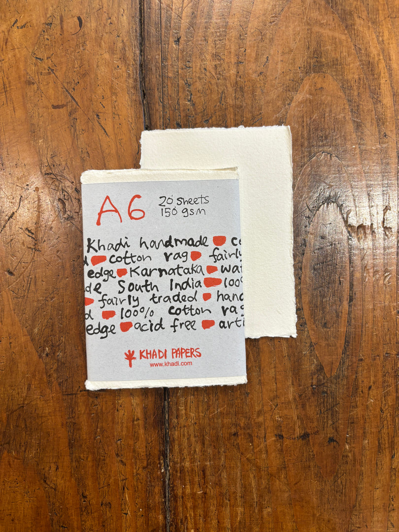 Lot Feuille A6 150 gr - Khadi Papers