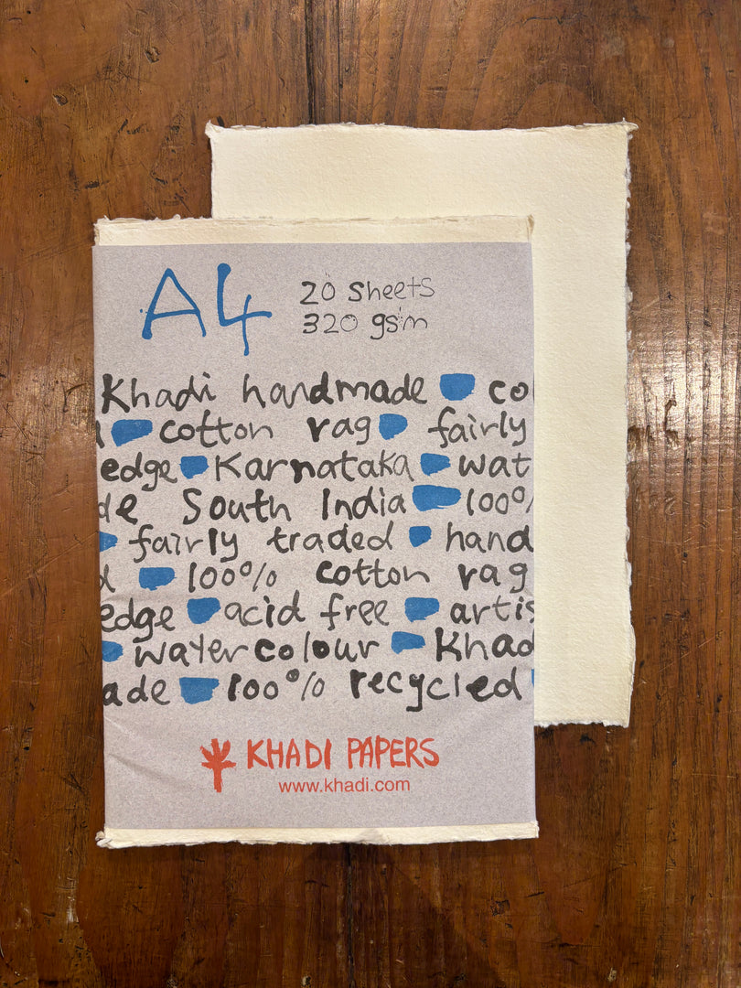 Lot Feuille A4 320gr - Khadi Papers