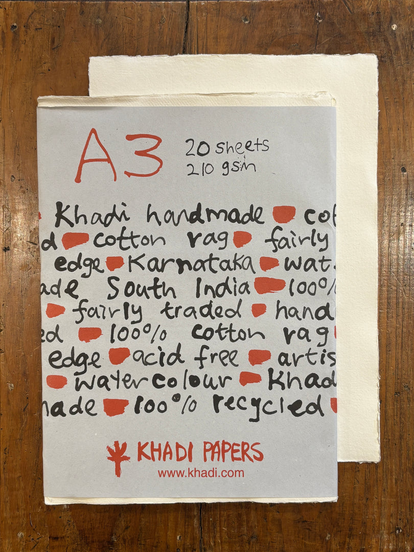 Lot Feuille A3 210gr - Khadi Papers