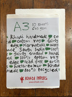 Chargez l'image dans le visionneur de galerie, Lot Feuille A3 640gr - Khadi Papers