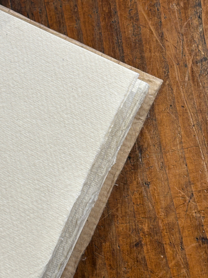 Carnet rigide kraft - Khadi Papers