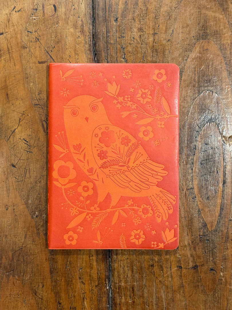 Carnet Cuir Vegan - Flame Tree