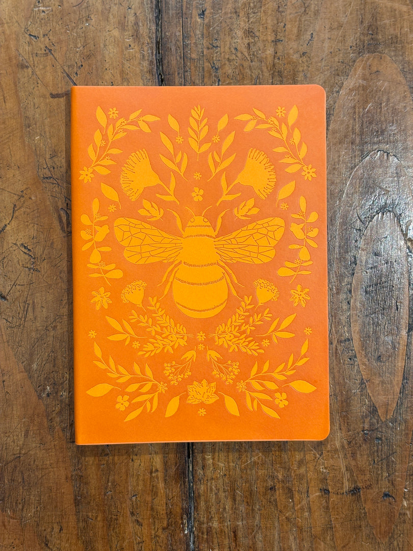 Carnet Cuir Vegan - Flame Tree