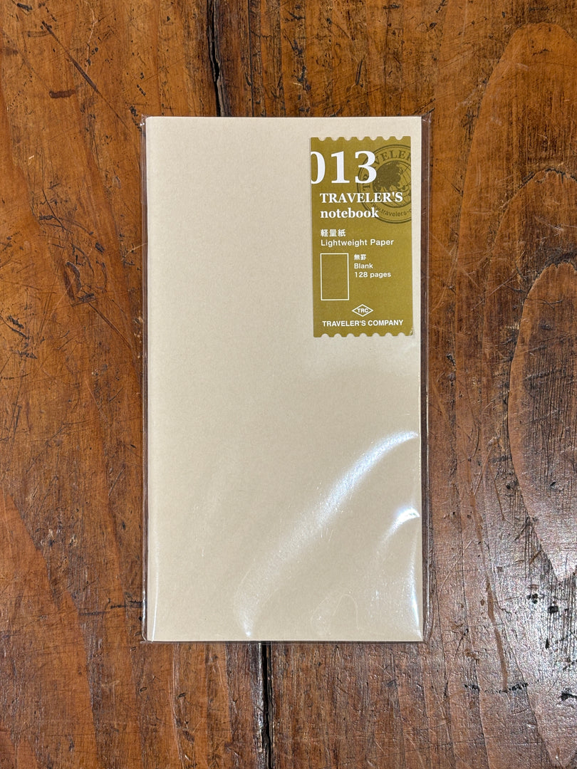 013 - PAPIER LÉGER Regular Size - Traveler's Notebook