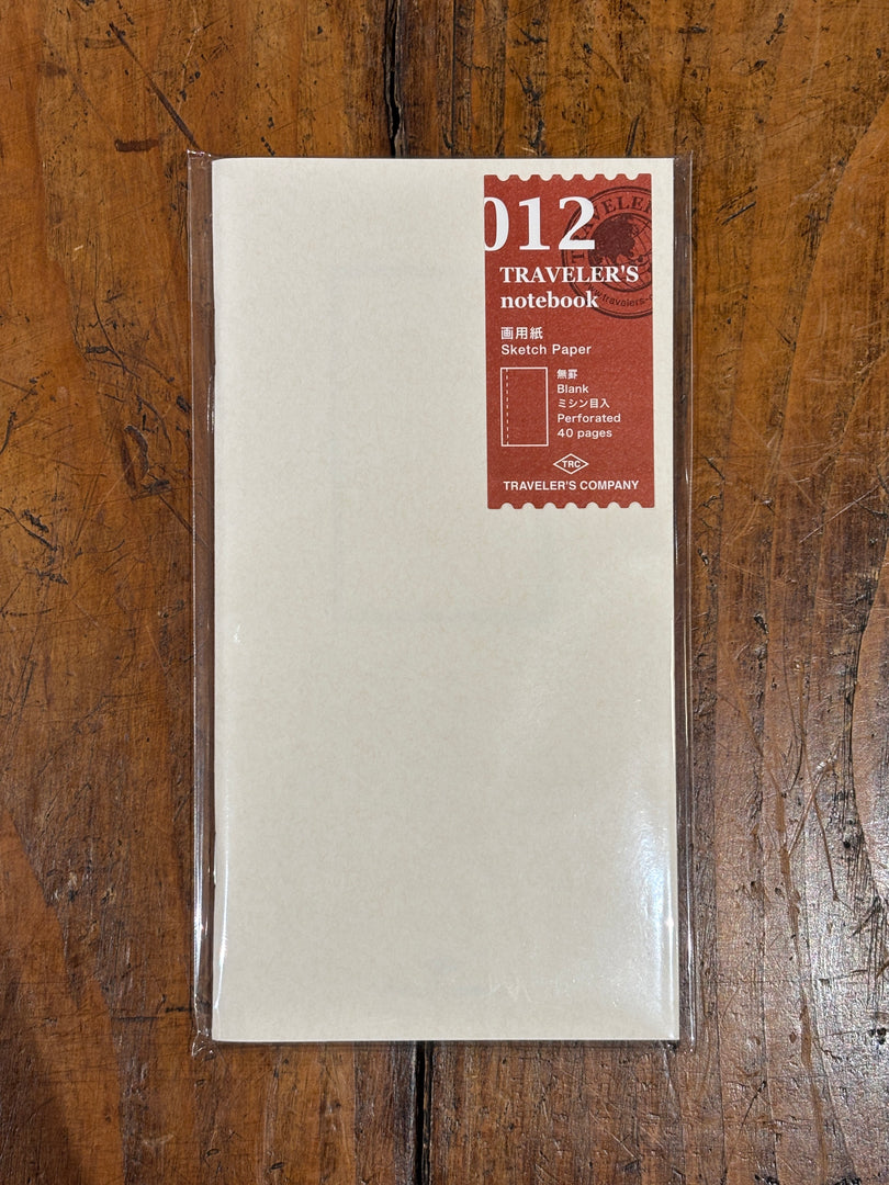 012 - UNI PERFORÉ Regular Size - Traveler's Notebook