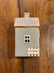 Moyenne Maison Grise Photophore