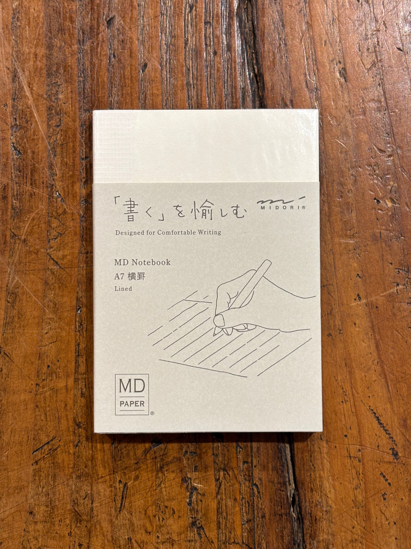 Carnet A7 Ligné - Midori