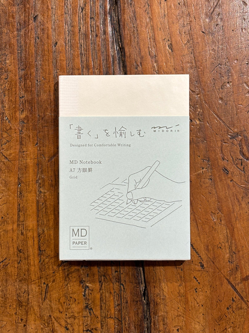 Carnet A7 Quadrillé - Midori