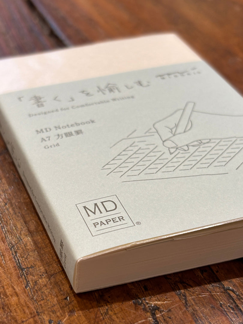 Carnet A7 Quadrillé - Midori