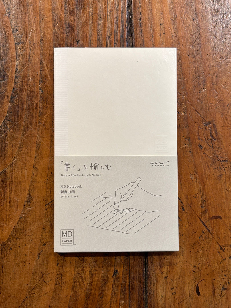 Carnet B6+ Ligné - Midori