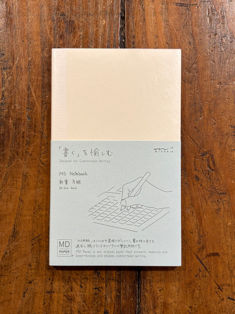 Carnet B6+ Quadrillé - Midori