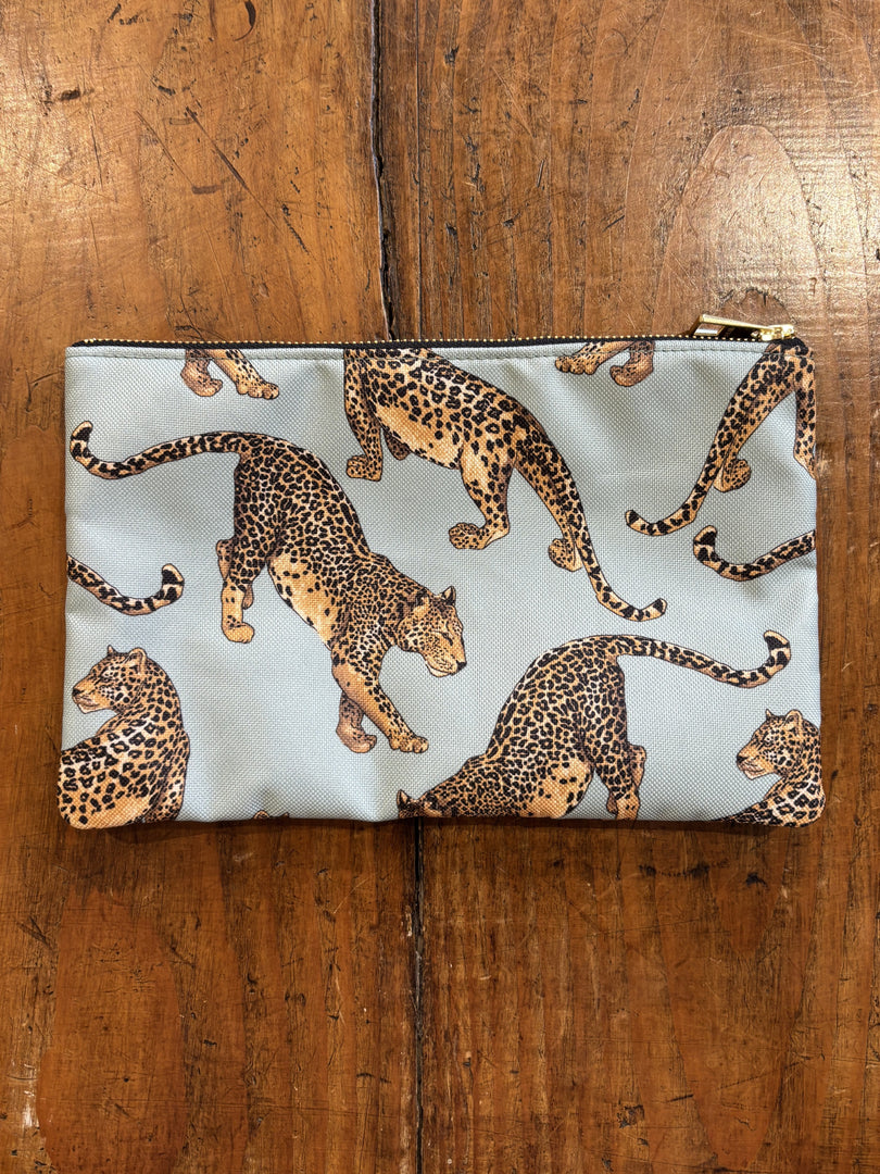 Pochette XL Emerald Leopard - WOUF
