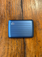 Chargez l'image dans le visionneur de galerie, Porte-carte Navy Blue Strié - Ögon Design