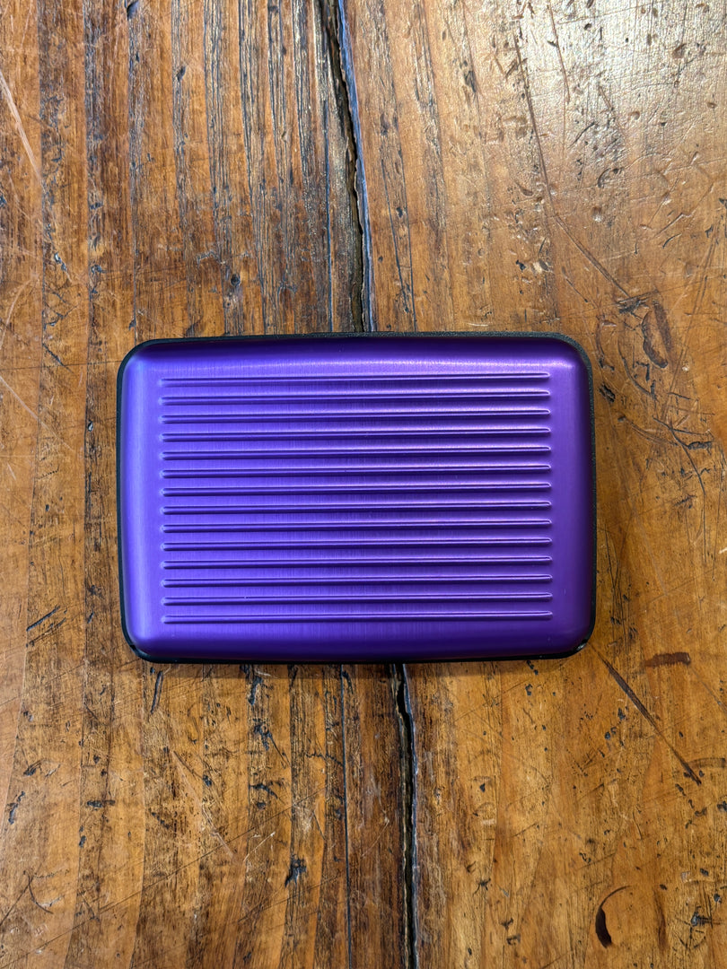 Porte-carte Purple Lisse - Ögon Design