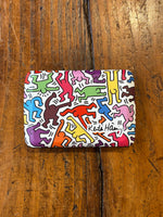 Chargez l'image dans le visionneur de galerie, Porte-carte Keith Haring Couleurs Strié - Ögon Design