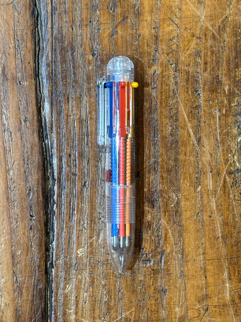 Stylo Bille 6 Couleurs - Legami