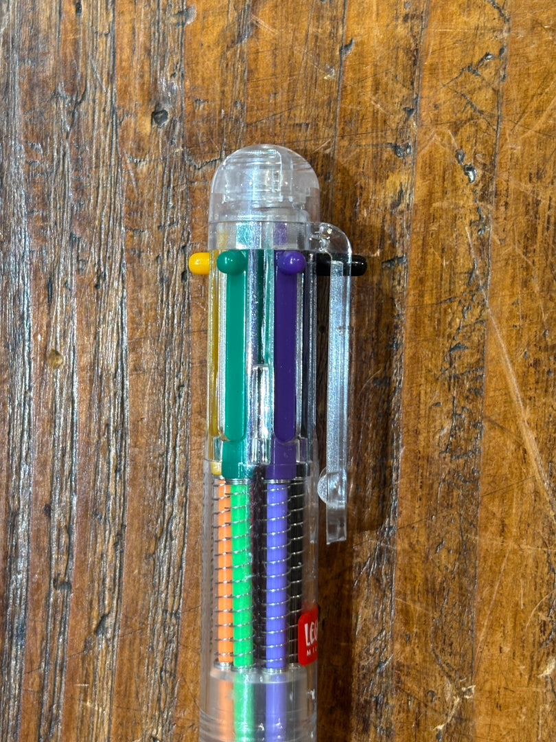 Stylo Bille 6 Couleurs - Legami
