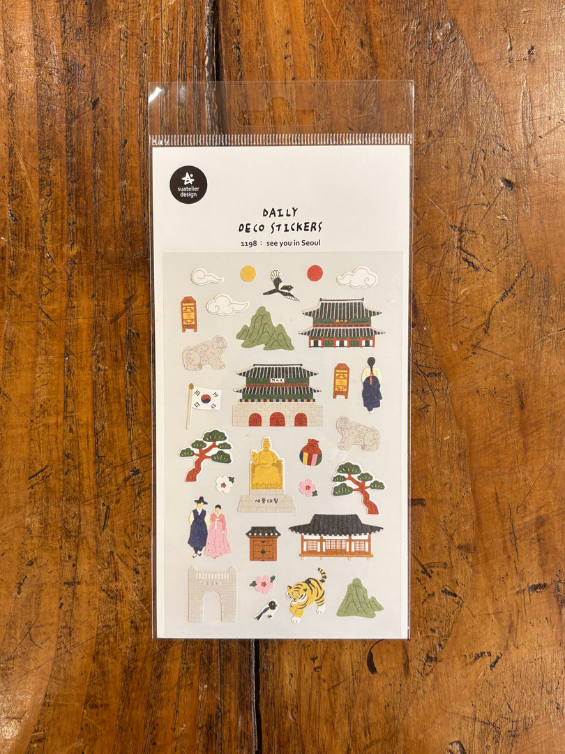 Stickers See You In Seoul - Suatelier Design
