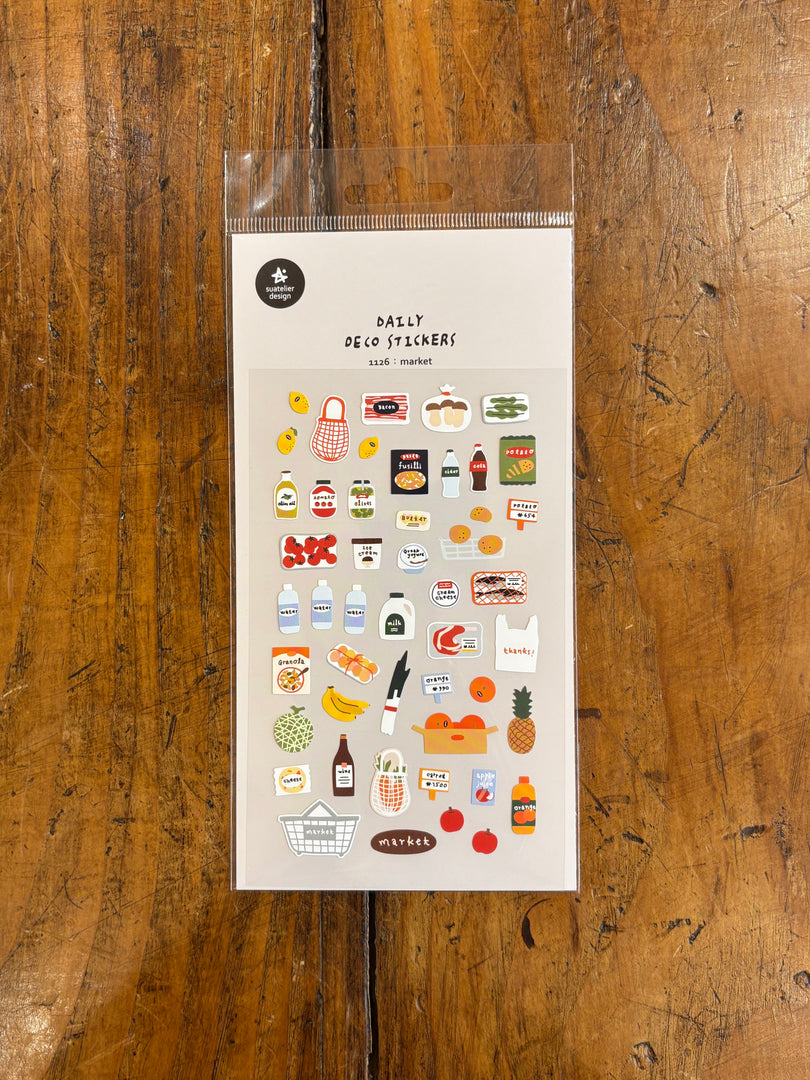 Stickers Market - Suatelier Design