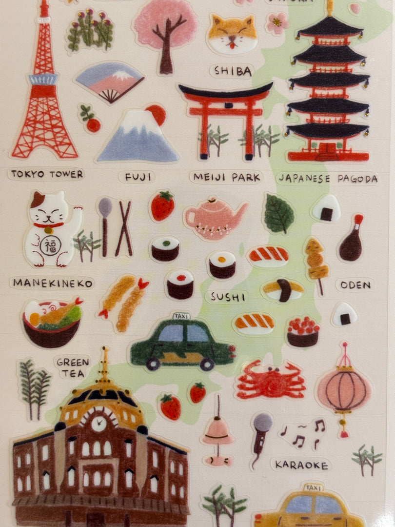 Stickers Daily In Tokyo - Suatelier Design