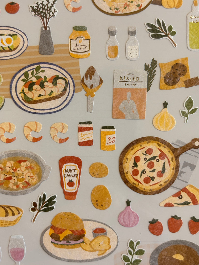 Stickers Food Trip #1 - Suatelier Design