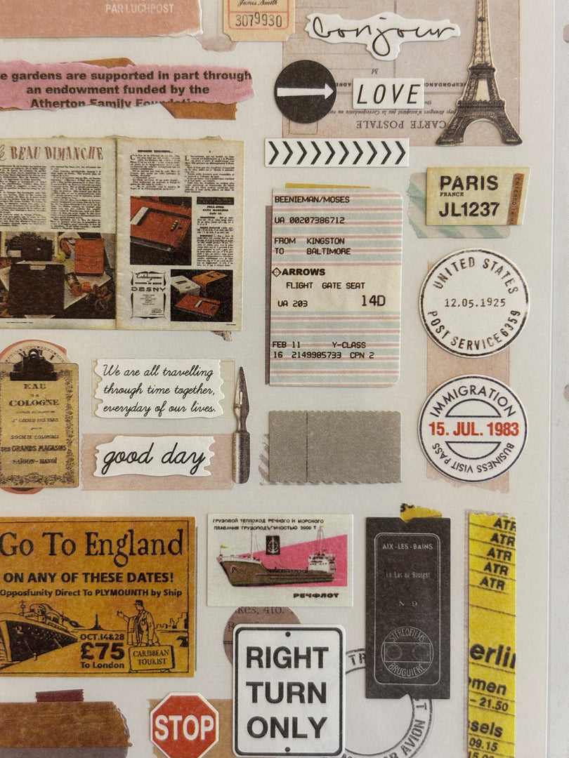 Stickers Bon Voyage - Suatelier Design