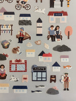 Chargez l'image dans le visionneur de galerie, Stickers Ocean Village - Suatelier Design