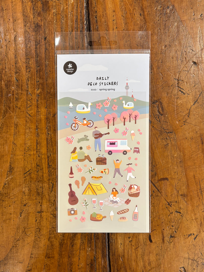 Stickers Spring Spring - Suatelier Design