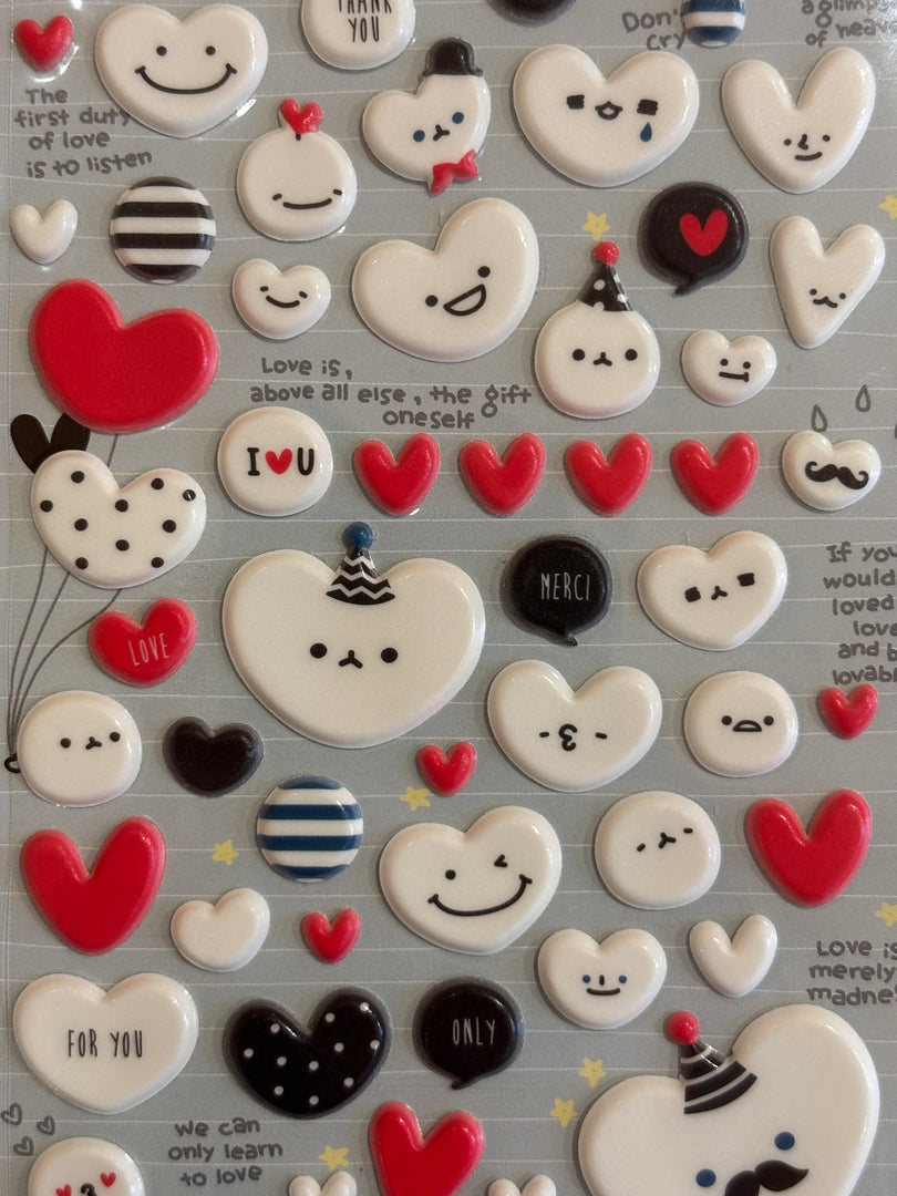 Stickers Balloon Heart - Suatelier Design