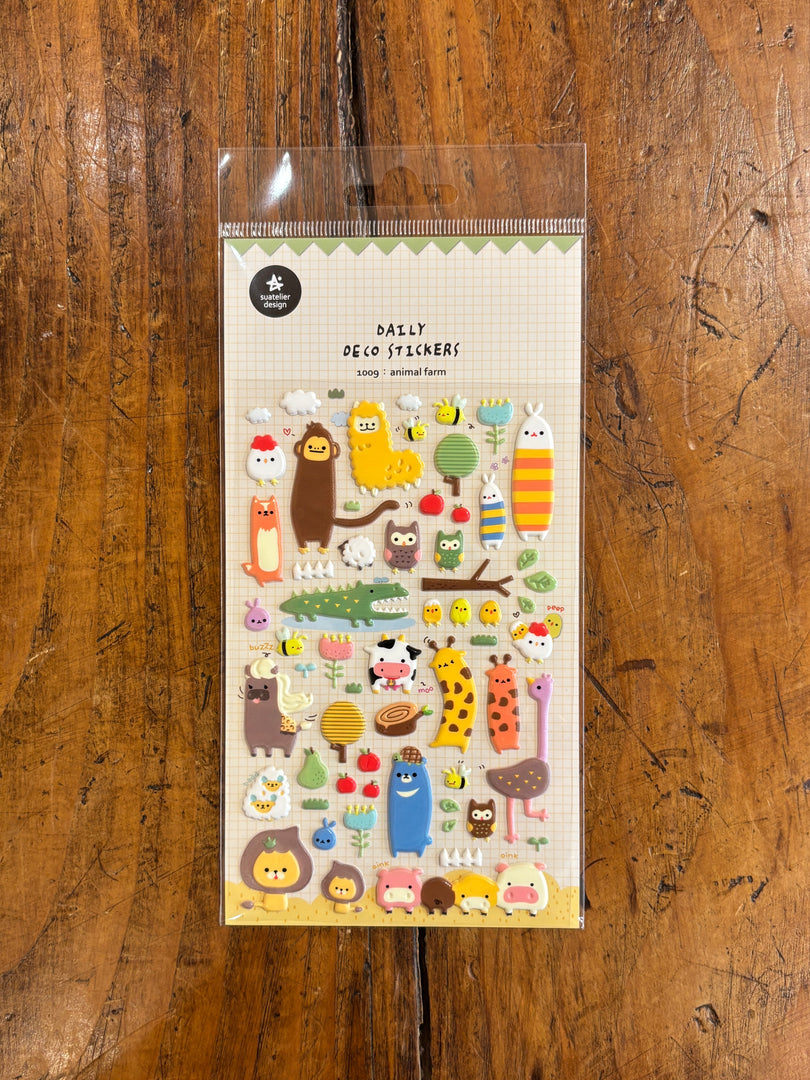 Stickers Animal Farm - Suatelier Design