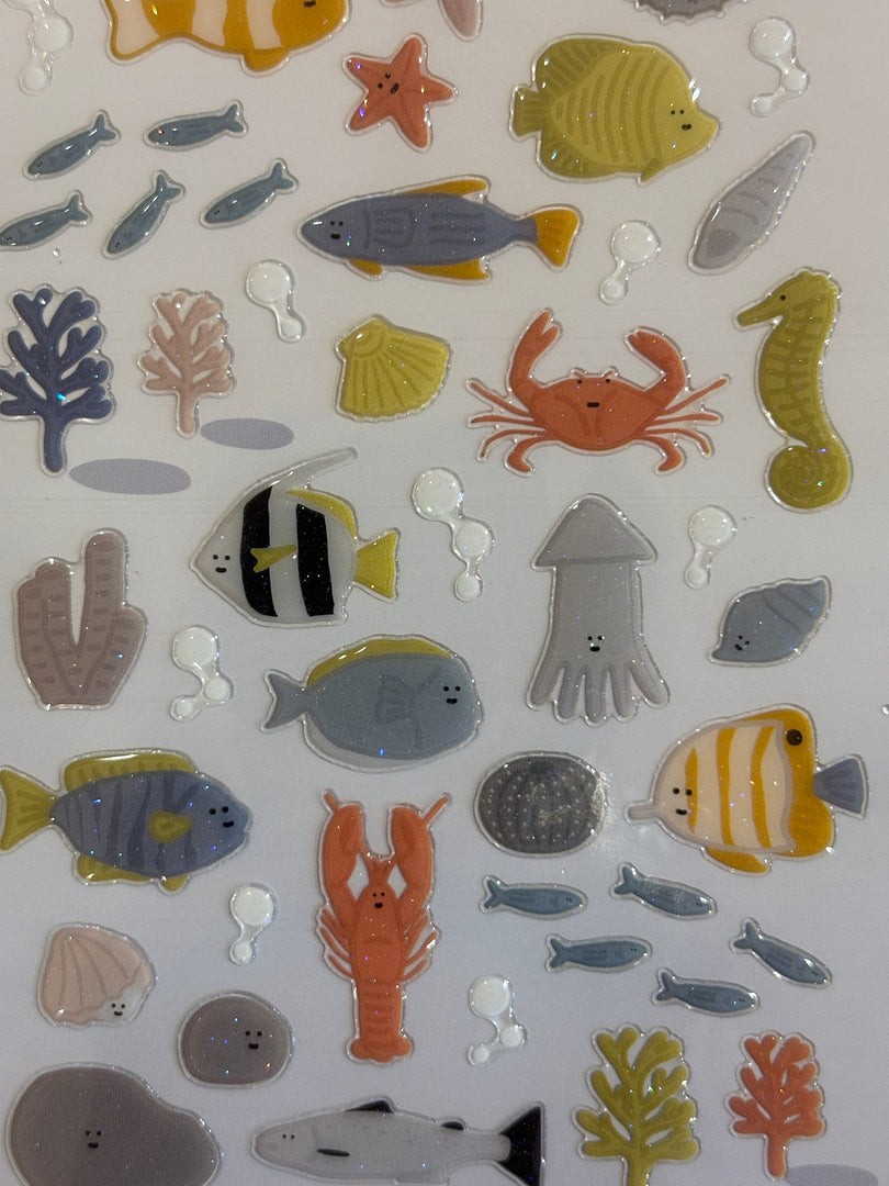 Stickers Under The Sea - Suatelier Design