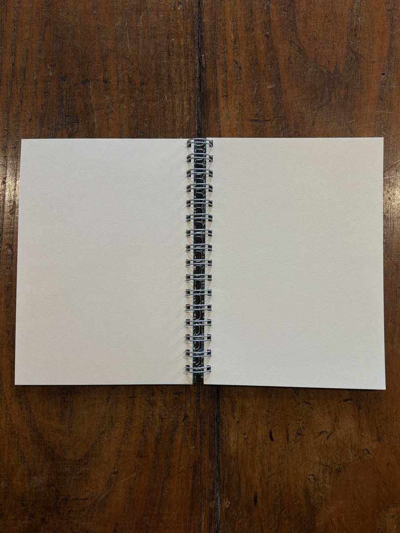 Carnet Maison Bleue A5 Spirale - Legatoria La Carta