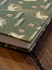 Petit Carnet Paysage Grue Verte - Legatoria La Carta