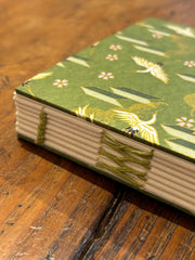 Carnet A5 Grue Verte - Legatoria La Carta