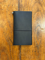 Chargez l'image dans le visionneur de galerie, Regular Size Black - Traveler's Notebook