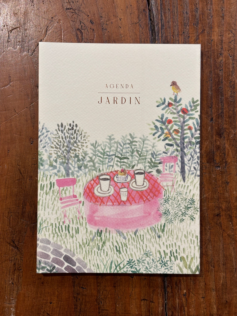 Agenda Jardin - L'après-midi travel journal