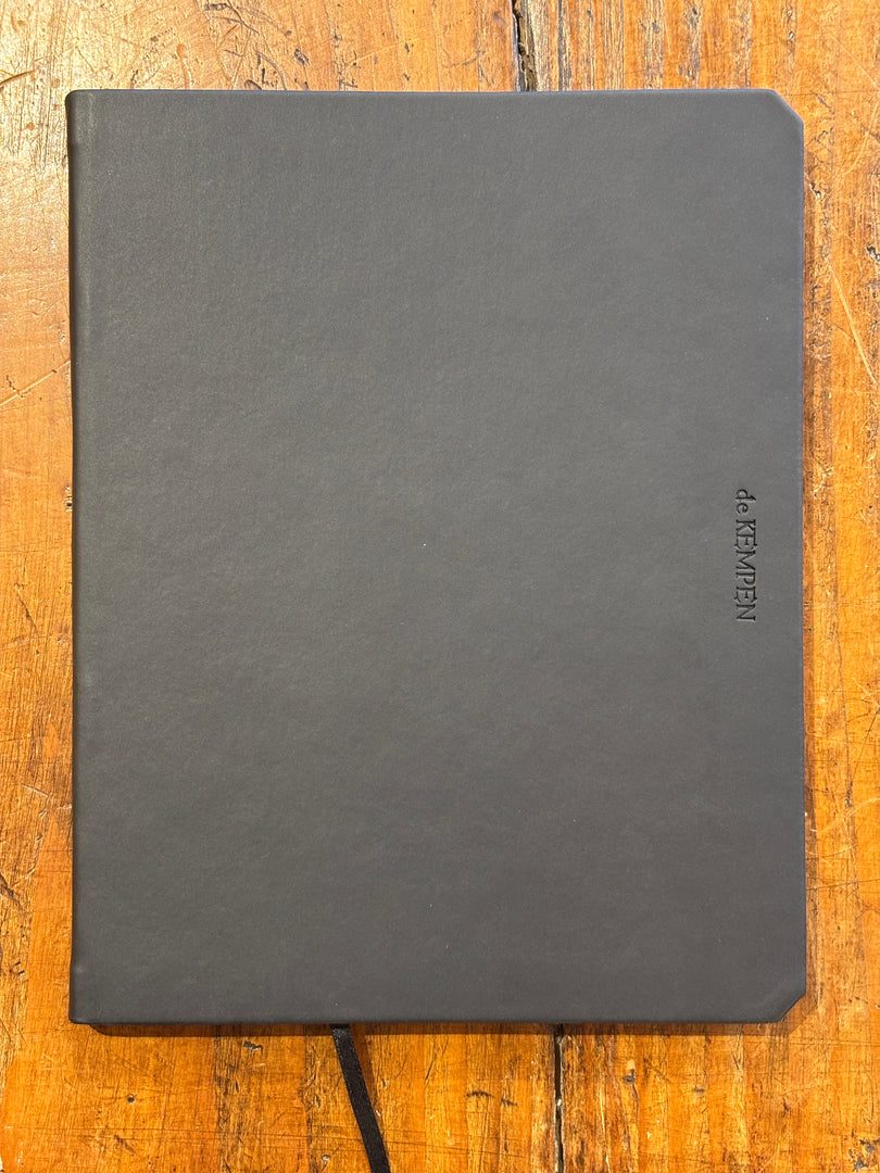 Moyen Carnet Ashblack Noir - De Kempen