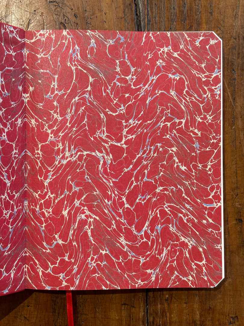 Moyen Carnet Poppy Rouge - De Kempen