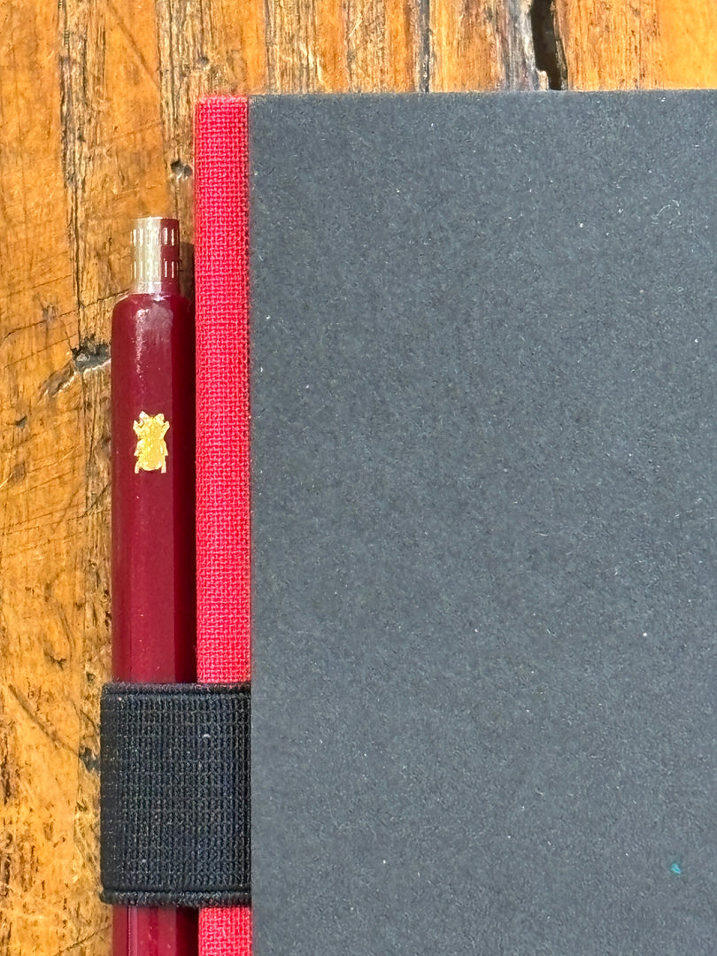 Carnet A5 Contemporary Rouge - Bindewerk