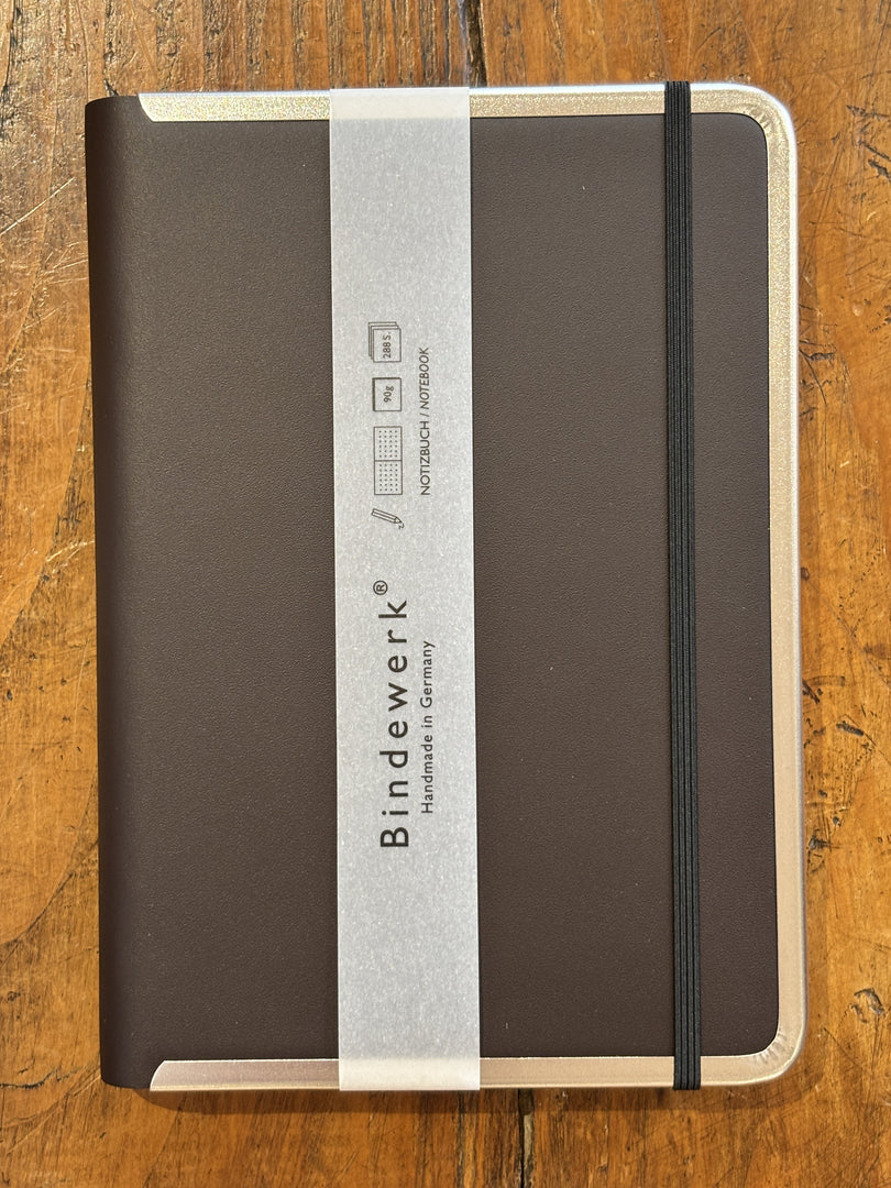 Carnet A5 Basic Leather Marron  - Bindewerk