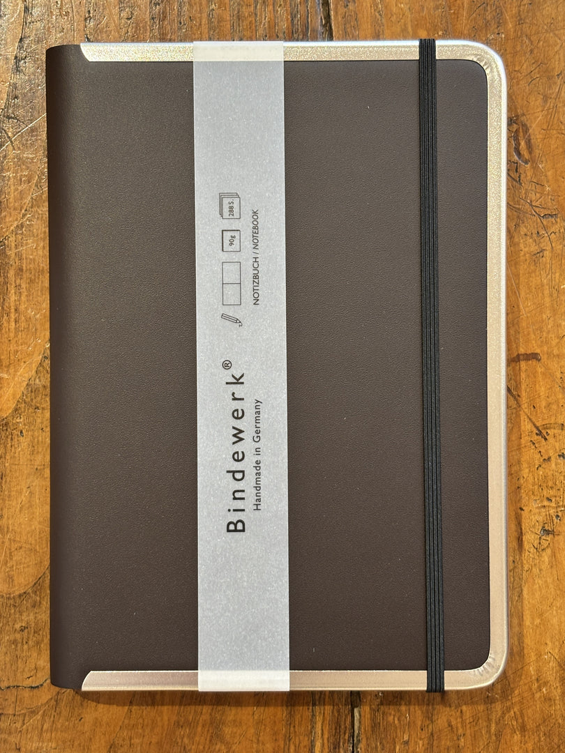 Carnet A5 Basic Leather Marron  - Bindewerk